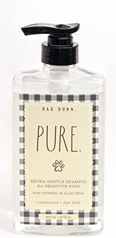 Rae Dunn 800ml Alívio: shampoo anti-titch com aveia e aloe vera. Sem perfume