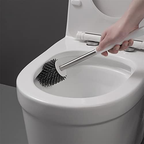 Escova de cabelo zukeems escova de cabelo pincéis de vaso sanitário com suporte de suporte de parede para