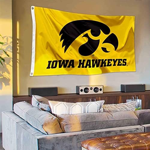 Universidade de Iowa grande bandeira da faculdade de ouro