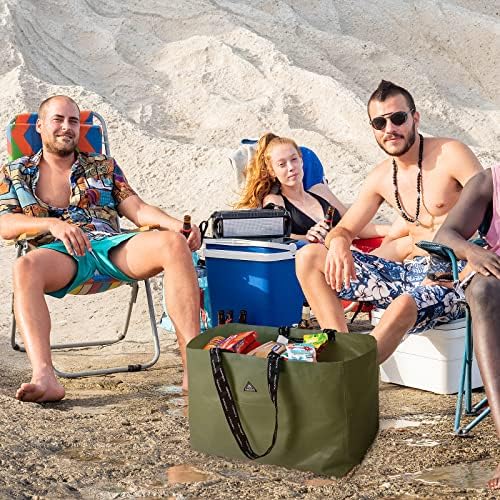 Haimont Sagão à prova d'água de Haimont Bolsa de praia de areia extra -areia troca de roupas para homens para