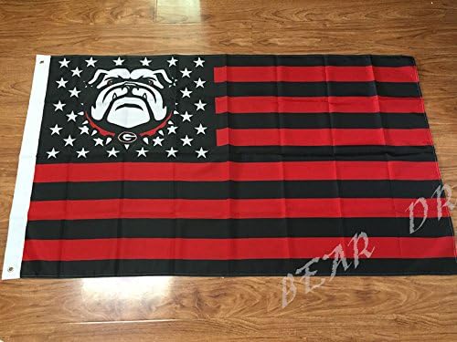 ReddingtonFlags Georgia Bulldogs Bandeira com ilhós