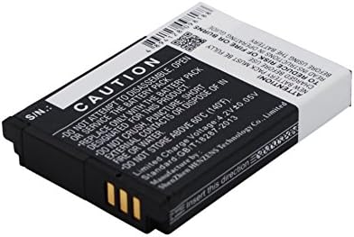 Bateria de substituição de capacidade extra mais longa para Zoom 247-9036, Q4, Q4 Handy Video Recorder