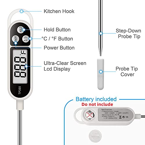Termômetro de alimentos shyc termômetro digital de cozinha para carne cozinhar sonda de alimentos churrasco ferramentas