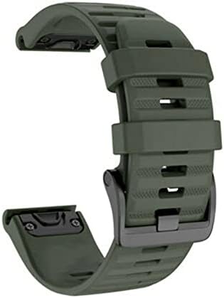 Kgdhb 20 22 26mm Silicone Sport Silicone Watch Band Strap for Garmin Fenix ​​5x 6x Pro 5 6 5s
