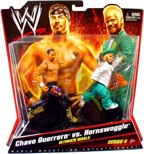 WWE Mattel Chavo Guerrero vs Hornswoggle Figuras