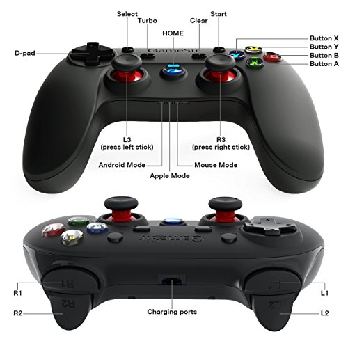 Gamesir G3F 2.4GHz Wireless GamePad Controller para Android TV Box PS3 & PC - PS3