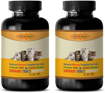 Remédio de gato UTI - Suporte do trato urinário de gato - Melhor complexo - Avançado - Trato urinário Trelas de