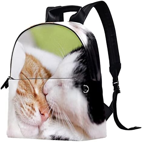 Tbouobt Leation Travel Mackpack Laptop Laptop Casual Mochila Para Mulheres Men, Família de Animais Cat