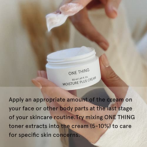 Uma coisa umidade mais creme 1,69 fl. Oz. | Hidratante hidratante facial diário para a pele sensível