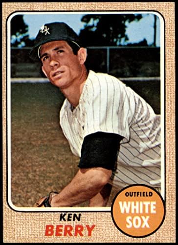1968 Topps 485 Ken Berry Chicago White Sox ex White Sox