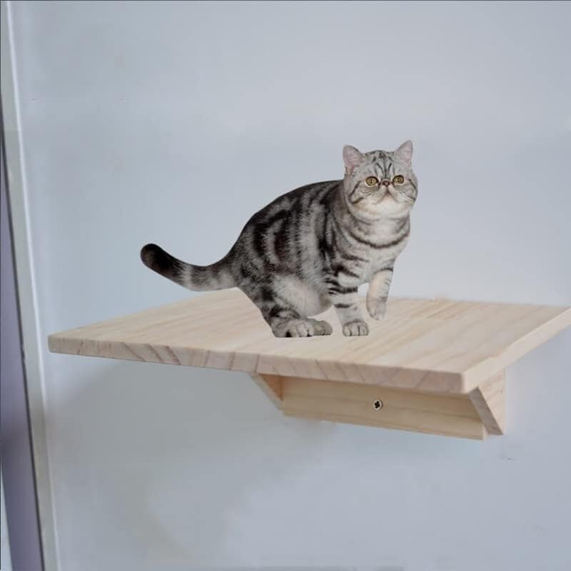 Dhdm Cat Tree Cat Frame Stratch Placa de gato de madeira Plataforma de jumping Diy Pet Furniture Kitten