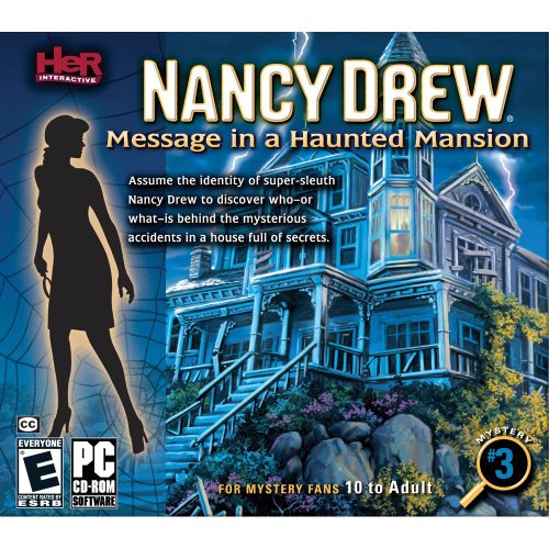 Nancy atraiu mensagem em uma mansão assombrada - jogo do PC com Windows