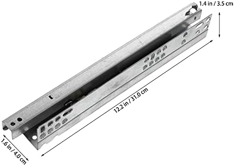 Doitool 4 PCS Inclui Rail para amortecimento lateral de duas faixas de tampão de montagem de suporte inteiro EXTERIAL