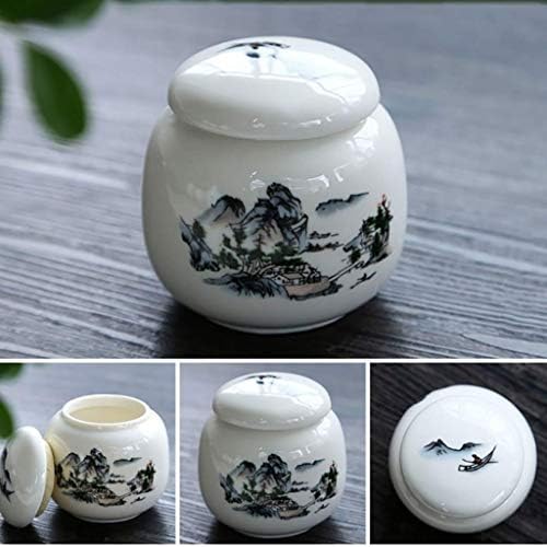 Gaofao Ceramics Pet Urn com cobertura selada para cães pequenos cinzas e gatos fazem seu companheiro