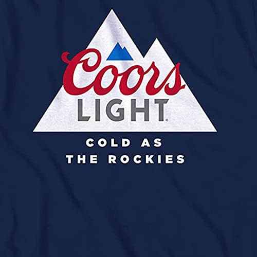Coors Miller Light Shirt tão fria quanto a camisa do logotipo da cerveja Rockies