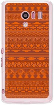 Segunda Skin Batik Orange para Aquos Phone Ex SH-04E/Docomo DSH04E-TPCL-799-J243