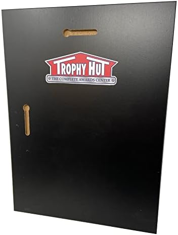 Trophy Hut Funcionário do mês Placa de prêmio. A placa de imagem personalizada de 9 x12 segura uma foto de 5 x7.