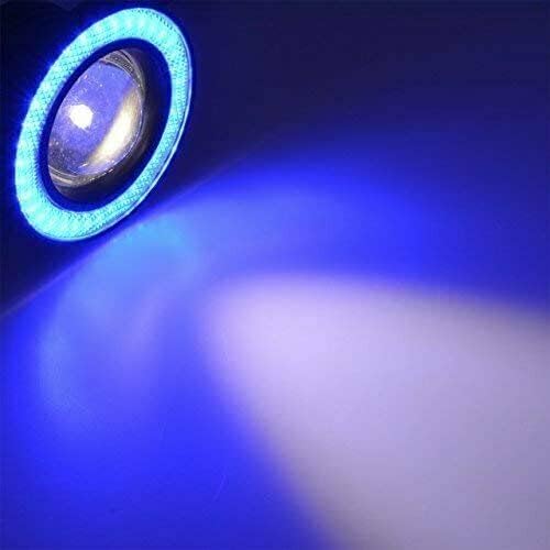 Blinglights Blue LED Halo Fog Lamps Lights Kit para 2015 2017 2018 2019 2020 2021 2022 Ram Promaster City