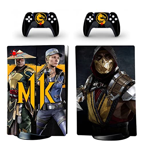 Jogo Mortal Best Ninja Kombat PS4 ou Ps5 Skin Skin para PlayStation 4 ou 5 Console e 2 controladores