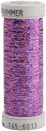 Slakky of America Holoshimmer Polyester Metallic Thread, 250 m, Artic Black