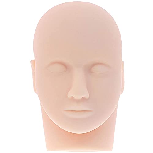 Bright Ceations Silicone Manequin Makeup Practice Head