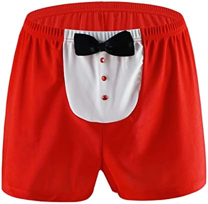NZWILUNS SEXY Mens garçom smoking boxer boxer thong spandex lingerie biquíni cuecas shorts de fantasia