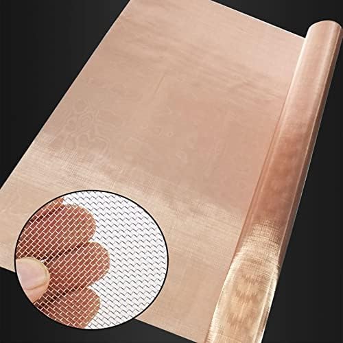 Fio de tela de cobre puro lffh, proteção contra radiação de cobre malha eletromagnética Rede de