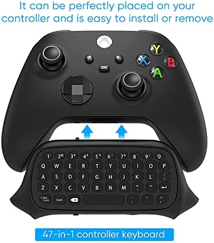 Teclado para Xbox Series X/S Controller, para Xbox One/S/Controller Gamepad, 2,4 GHz Mini Qwerty Controller