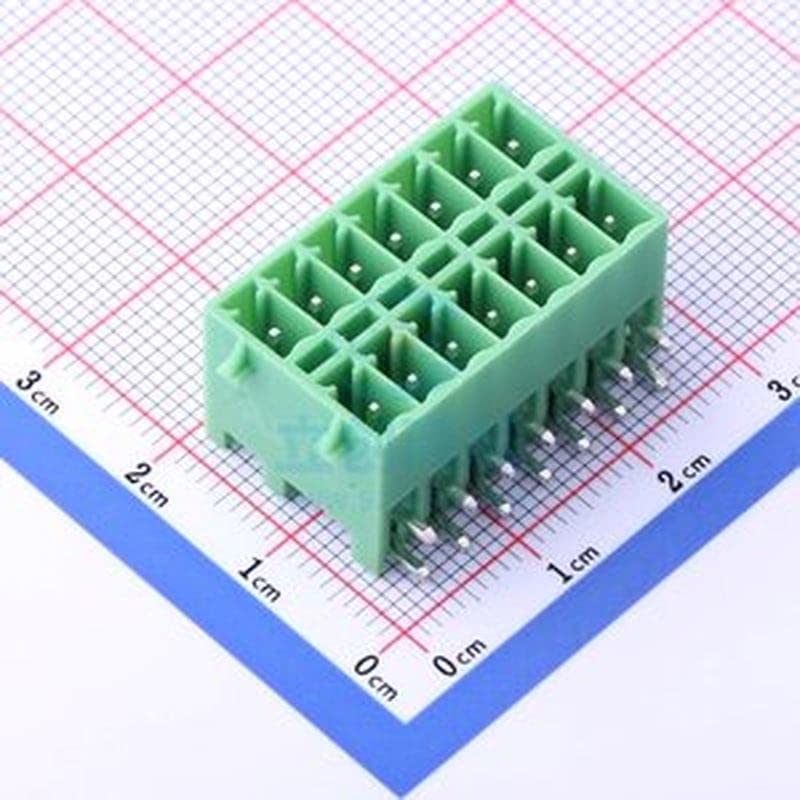 14p Pitch P = Terminal de plug-in de 3,5 mm P = 3,5 mm Kf2edgkrg-3,5-2 * 7p
