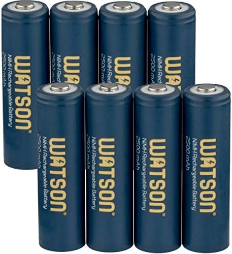 Baterias recarregáveis ​​de Watson AA Nimh