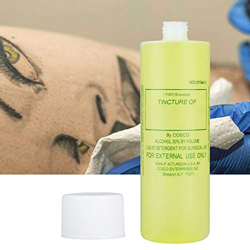 Sabonete verde de tatuagem para preparação de pele para tatuagens e piercings Solução de aplicação de estêncil