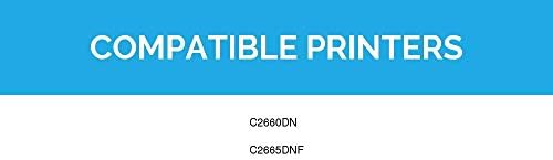 Substituição de cartucho de toner compatível com LD para Dell 593 BBBR de alto rendimento