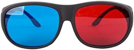 Eioflia vermelho azul 3D óculos ciano anaglyfo simples estilo 3d óculos estéreo filmes de jogo-ex-expgrade