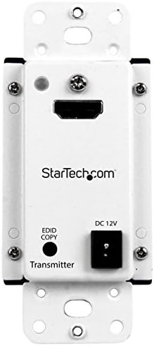 Startech.com Placa de parede HDMI sobre o Extender Cat5 com energia sobre o cabo - HDMI CAT5