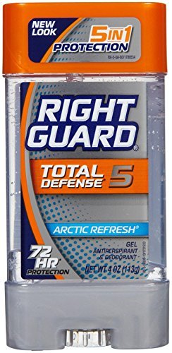 Guarda direita Defesa Total 5 Power Gel, antitranspirante e desodorante, Artic Refresh 4 onça 4 PK