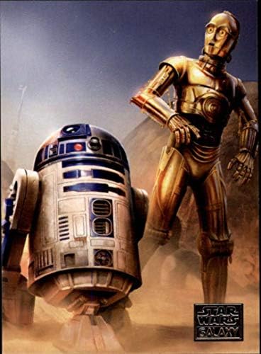 2018 Topps Star Wars Galaxy 63 The Droid's Journey R2-D2 e C-3PO Official NÃO-SPORT CARD