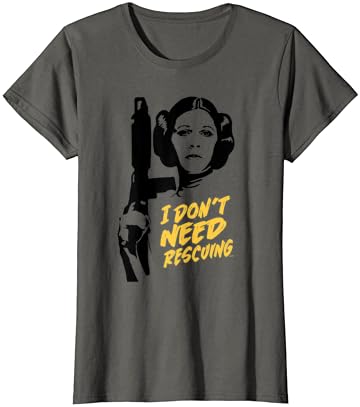 Star Wars Princesa Leia Eu não preciso de resgatar camiseta