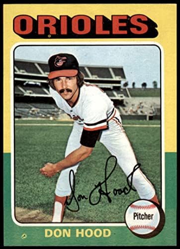 1975 Topps 516 Don Hood Baltimore Orioles Ex Orioles
