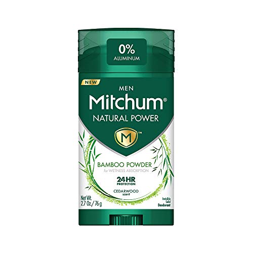 Desodorante de energia natural de Mitchum para homens, Cedarwood - 2,7 oz