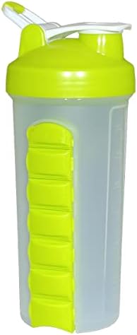 Suluhu Active Sports Water Bottle com caixa de comprimidos