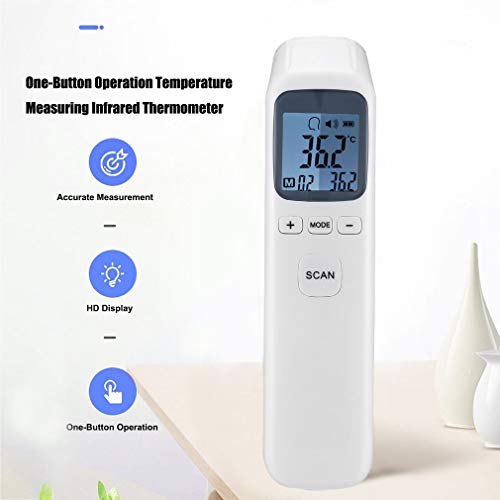 Termômetro de testa infravermelho sem contato, termômetro digital, termômetros de temperatura corporal