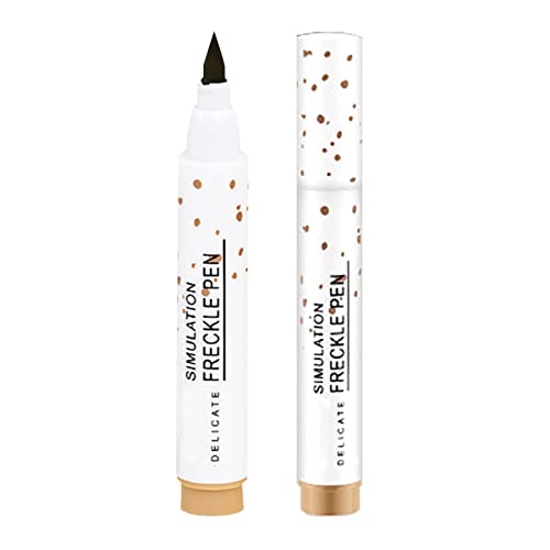 NPKGVia Simulação Natural Freckles Peniner Eyeliner Color Development Makeup não é fácil de retirar a caneta