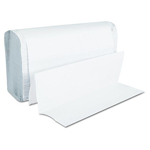 Toalhas de papel dobradas GEN 1509, multifold, 9 x 9 9/20, branco, pacote de 250 toalhas