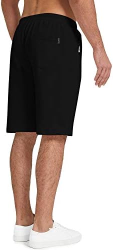 Shorts masculinos de kuyigo bolsos de cordão casual com cintura elástica grande e alta shorts de praia