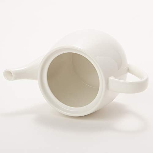 Narumi 40794-4598 Patya Tea Pot, branco, 18,9 fl oz, para 1 pessoa