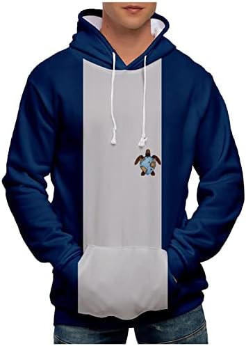 Jaqueta de grandes dimensões ADSSDQ, jaqueta de manga comprida Gents Golf Plus Tamanho do inverno