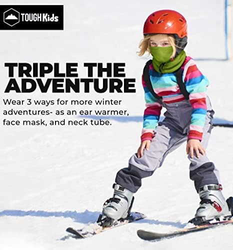 Hadwearwarwares Kids Neck Warter - Garda de pescoço para crianças para inverno - Máscara de esqui para