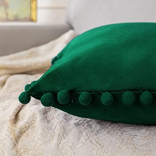 Capas de travesseiro de arremesso de jogador Qidordour, 18x18 polegadas, conjunto de 2 travesseiros de sofá