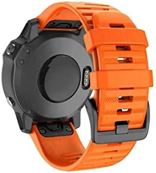 Kgdhb 20 22 26mm Silicone Sport Silicone Watch Band Strap for Garmin Fenix ​​5x 6x Pro 5 6 5s mais 6s 3 3hr