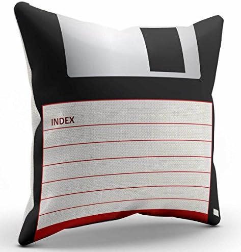 DOPOPOW CASSETE Fita Pillow, presente para geeks Tampe as tampas de travesseiro de 12 x 20 polegadas,